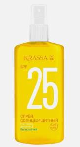 Krassa спрей солнцезащитный SPF-25 150мл