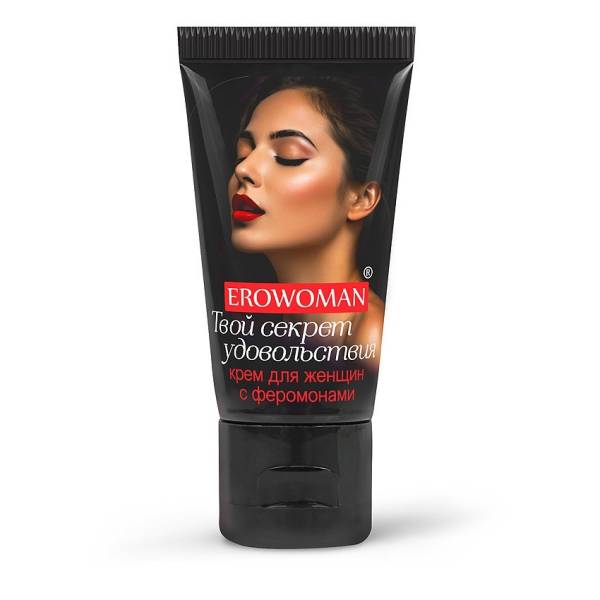 Изображение товара Крем возбуждающий EroWoman с феромонами 25г Крем возбуждающий EroWoman с феромонами 25г фотография