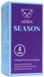 Линзы контактные Adria Season Morning q38 8.6, -2,25 4шт