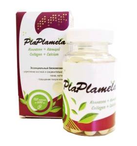 PlaPlamela коллаген и кальций Сашера-Мед 120 таблеток