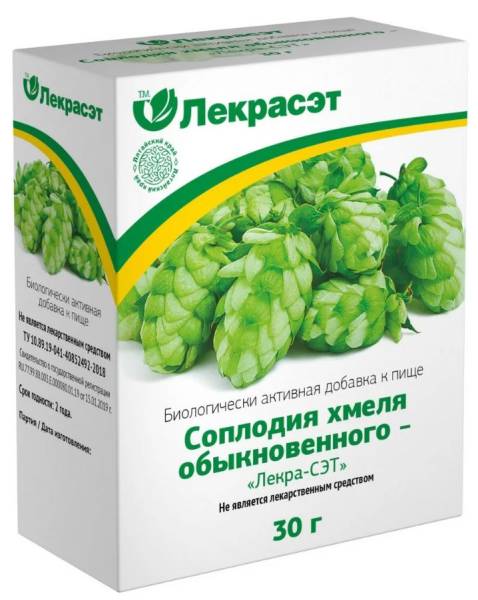 Хмель (соплодия), 30 г фотография